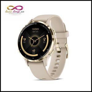 GPS Smart Watch with 10-Day Battery, AMOLED Display, Fitness Tracking